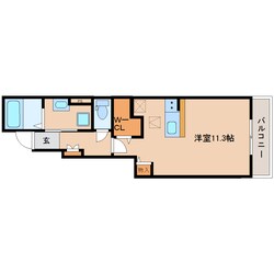 菖蒲池駅 徒歩6分 1階の物件間取画像